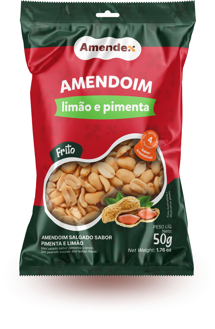 Embalagem de Amendoim Especiais